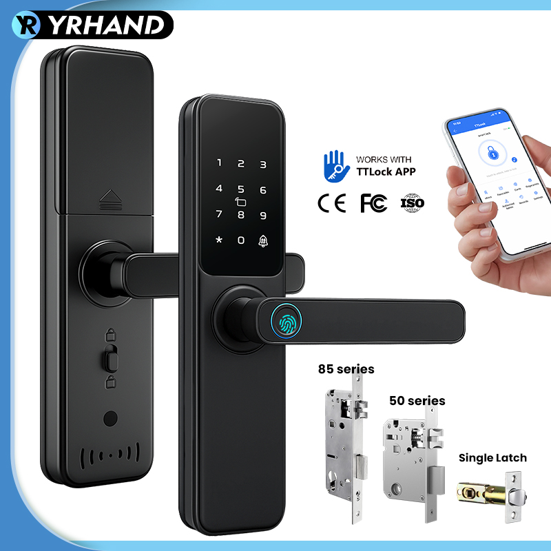 Home Security Group - Bluetooth TTLock App Fingerprint Lock Cerradura