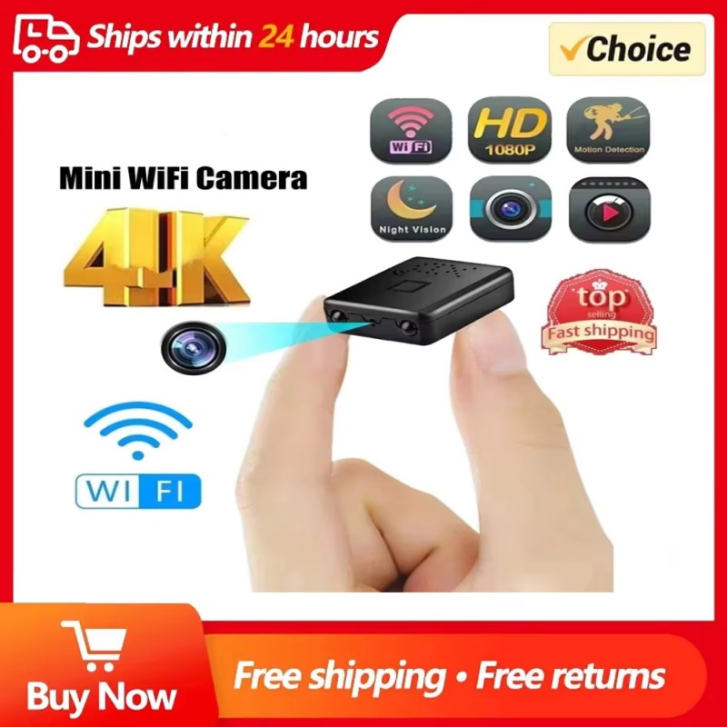 Home Security Recorder - XD Mini Camera Full HD 4K