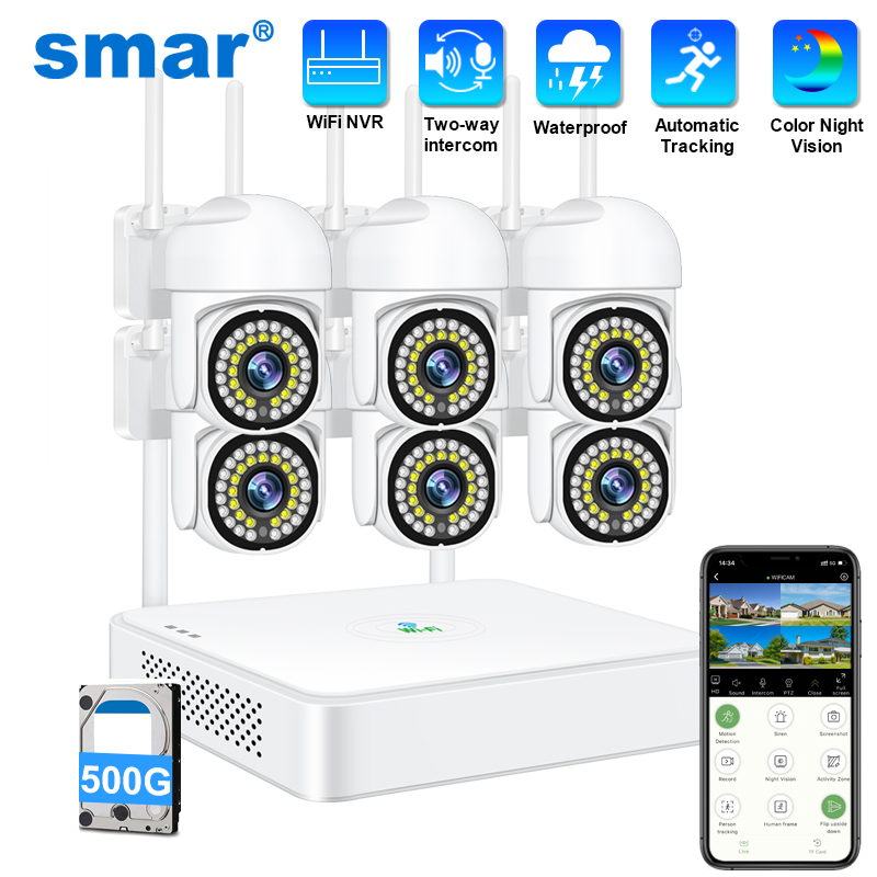 Home Security Group - Smar 3MP Wireless CCTV Security Camera