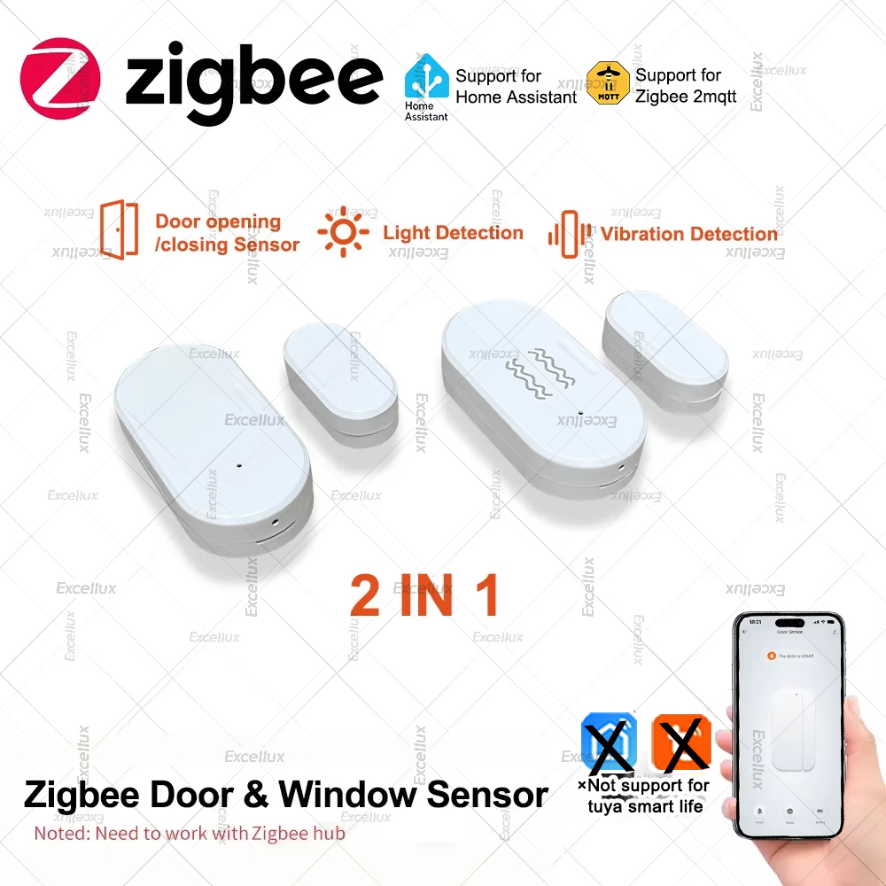 Zigbee 3.0 Door Window Sensor  - đánh giá và giá Home Security Gate