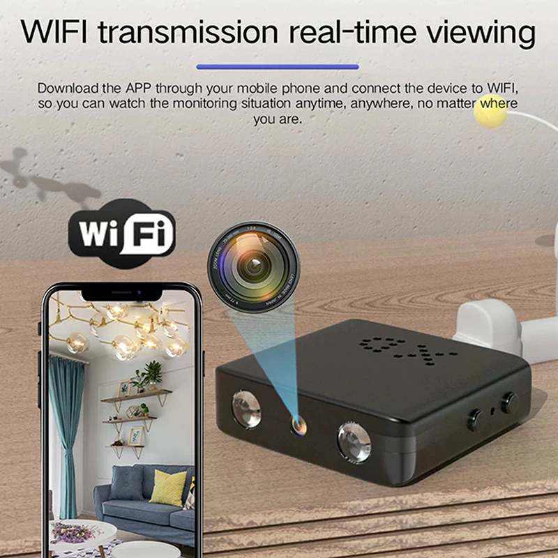 1080P HD Mini Wifi Camera XD W - đánh giá và giá Home Security No Wifi