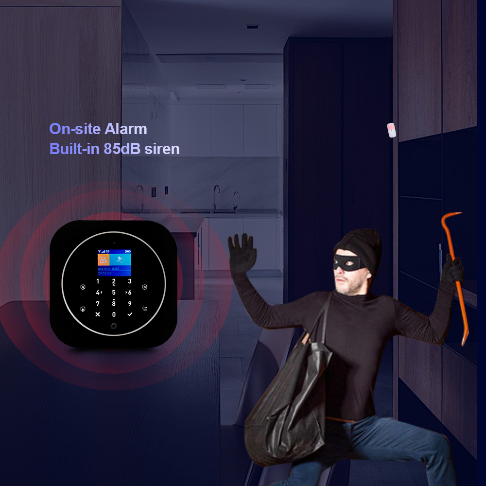 KERUI G12 2G Wifi Wireless Hom - đánh giá và giá Home Security No Wifi