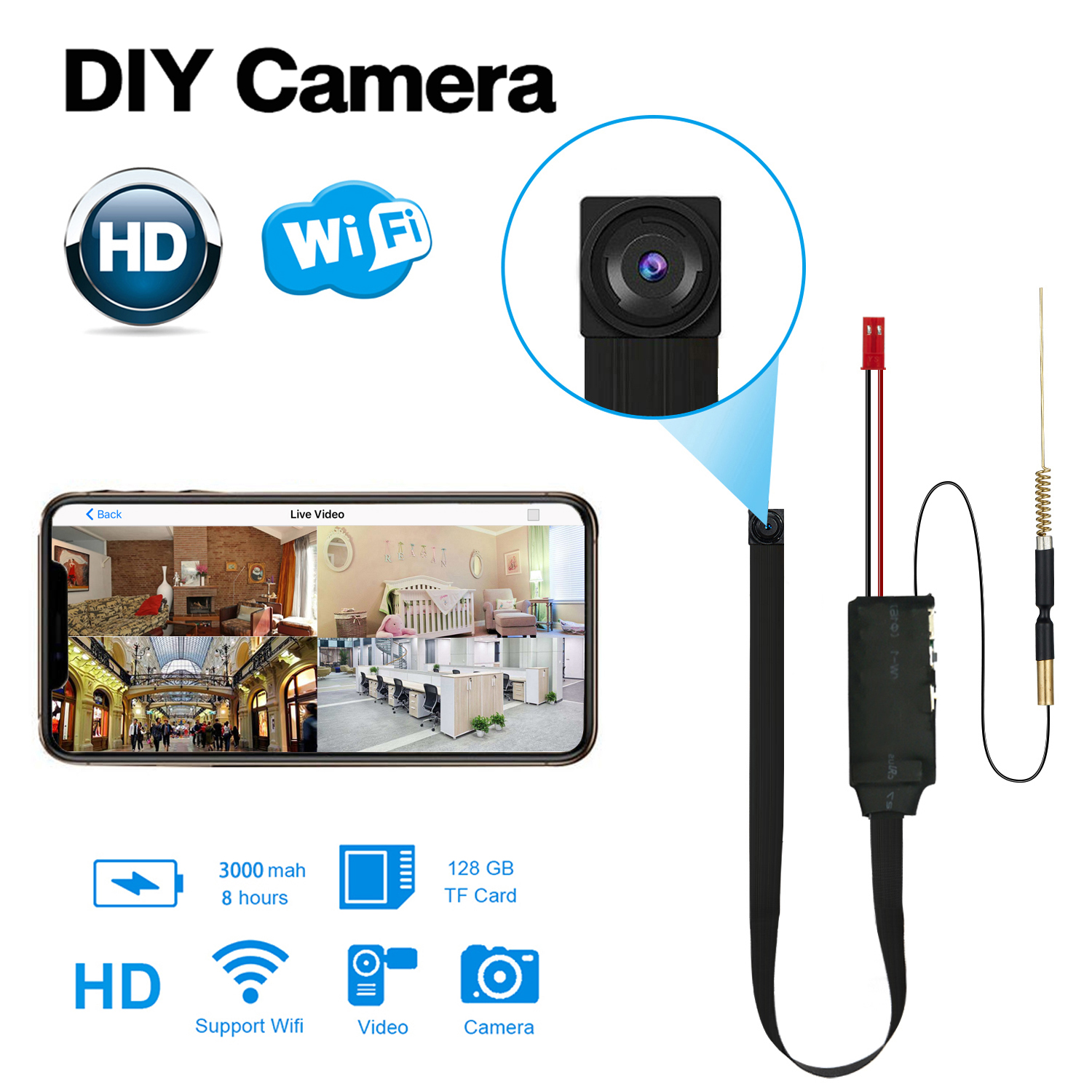 1080P HD Mini Camera Video Rec - đánh giá và giá Home Security Recorder