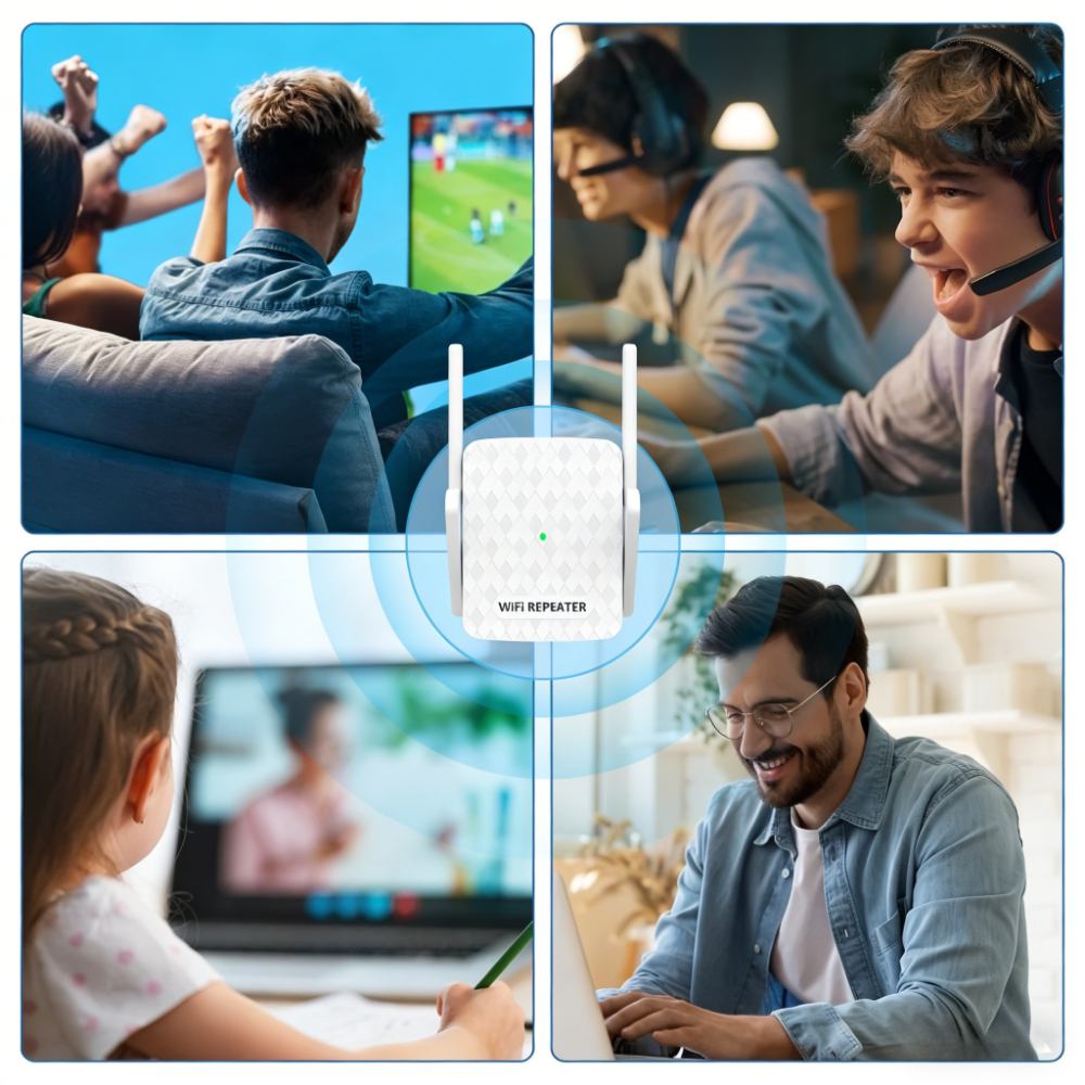 New 1200Mbps 5Ghz WiFi Repeate - đánh giá và giá Home Security No Wifi