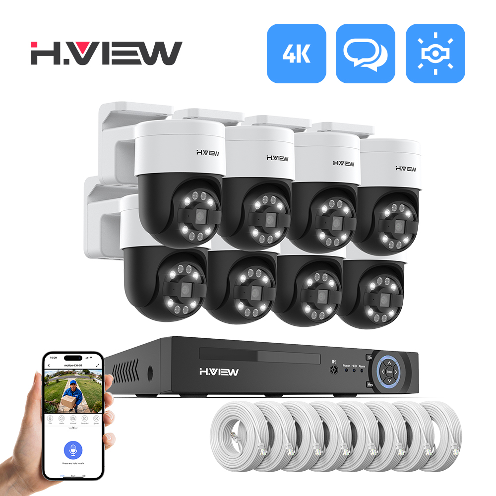 H.view 8Ch 4K 5MP 8MP Cctv Sec - đánh giá và giá Home Security Group