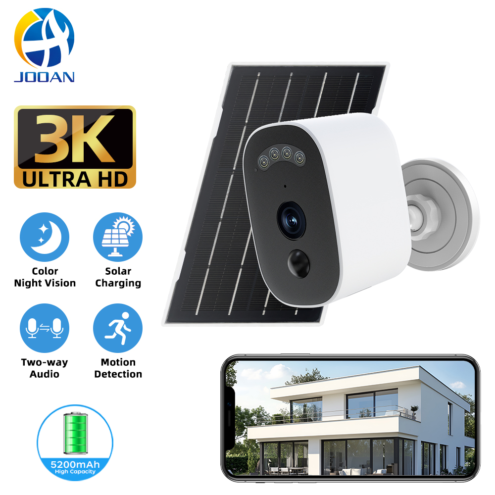 Jooan 3K HD Solar Security Cam - đánh giá và giá Home Security No Wifi