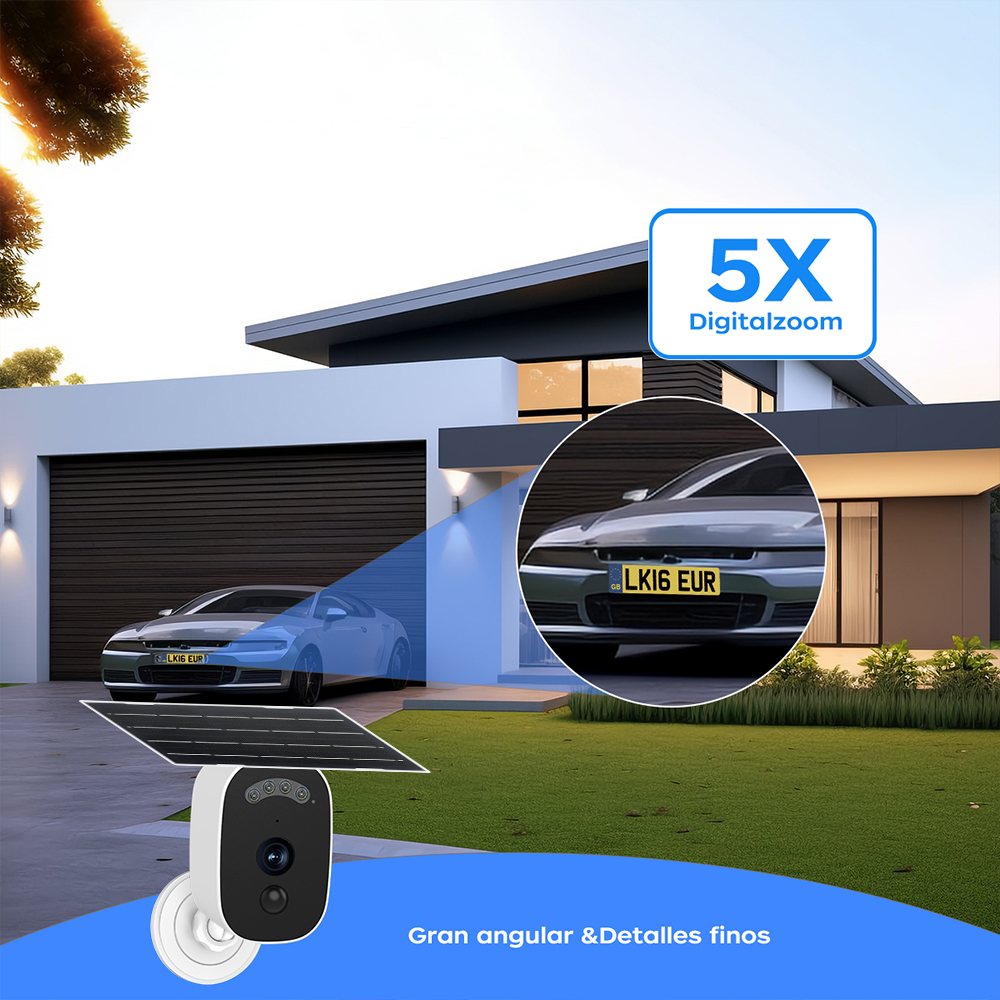 Jooan 3K HD Solar Security Cam - đánh giá và giá Home Security No Wifi