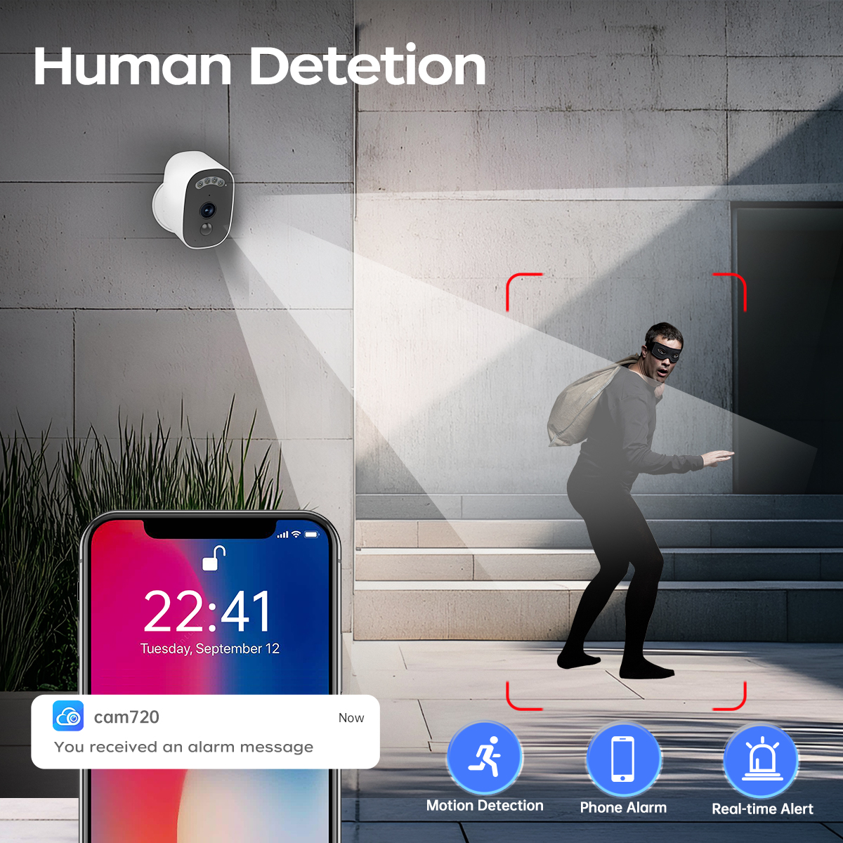 Jooan 3K HD Solar Security Cam - đánh giá và giá Home Security No Wifi