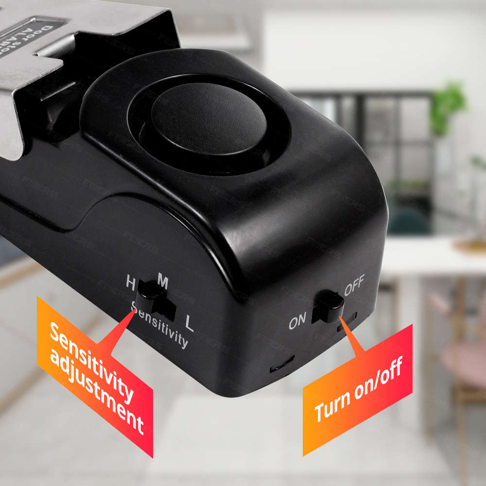 FUERS Door Stop Alarm System 1 - đánh giá và giá Home Security Gate