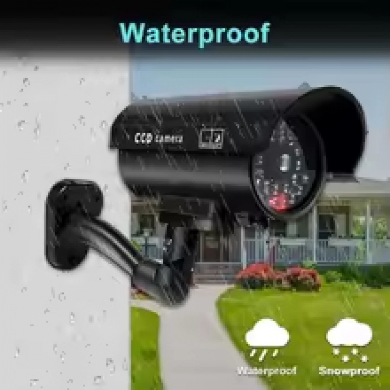 Simulation Fake Bullet Camera  - đánh giá và giá Home Security Group