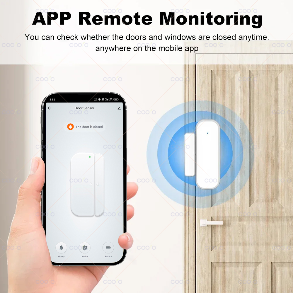 Zigbee 3.0 Door Window Sensor  - đánh giá và giá Home Security Gate