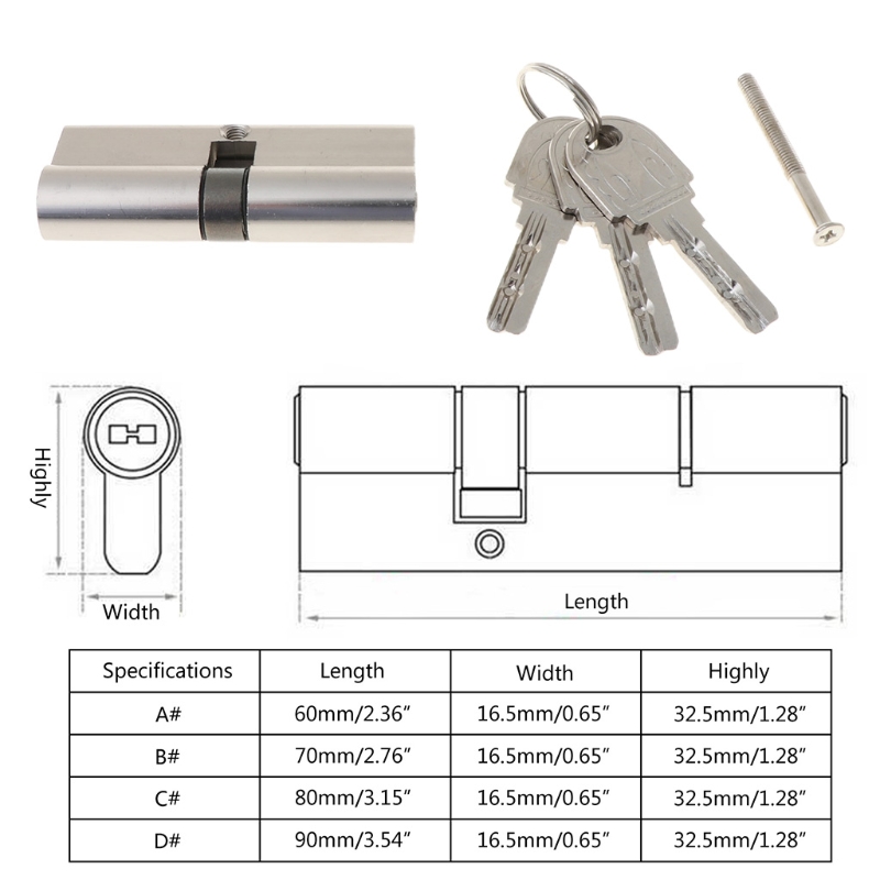 Keyed Entry Door Lock Cylinder - đánh giá và giá Home Security Gate