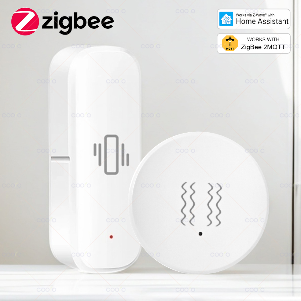 ZigBee 3.0 Vibration Sensor Re - đánh giá và giá Home Security Gate
