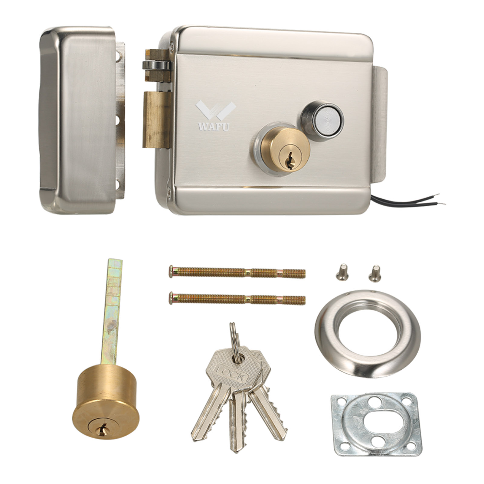 WAFU Smart Electric Gate Door  - đánh giá và giá Home Security Gate