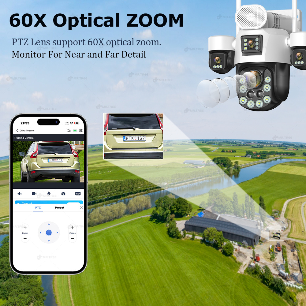 AOV Four Lens Outdoor Surveill - đánh giá và giá Home Security Group