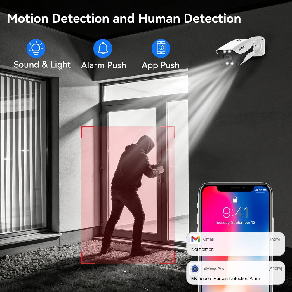 8MP Security Camera System 4K  - đánh giá và giá Home Security Group