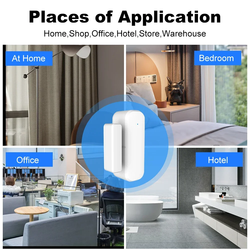 ZigBee Door Window Sensor Gate - đánh giá và giá Home Security Gate