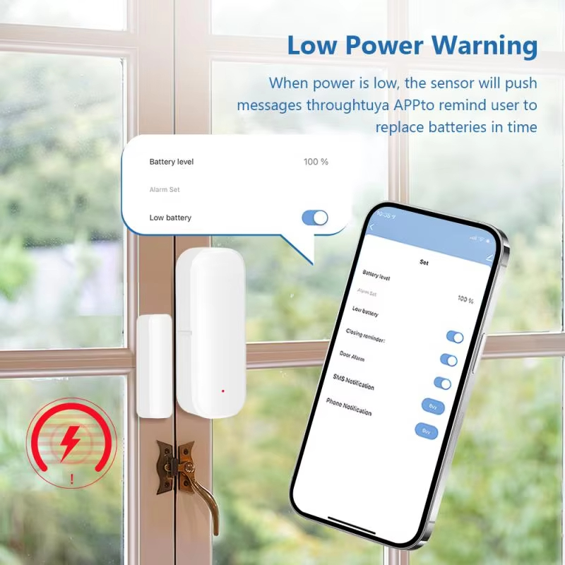ZigBee Door Window Sensor Gate - đánh giá và giá Home Security Gate