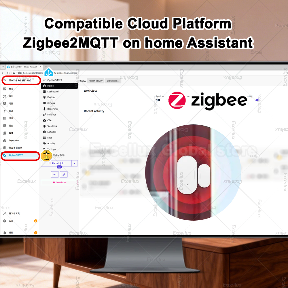 Tuya Zigbee Door Sensor Window - đánh giá và giá Home Security Gate