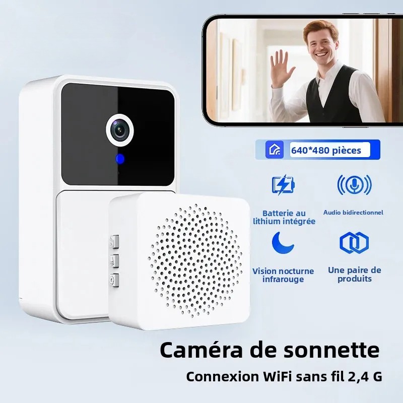 Wireless Doorbell Video Low Po - đánh giá và giá Home Security Doorbell Camera