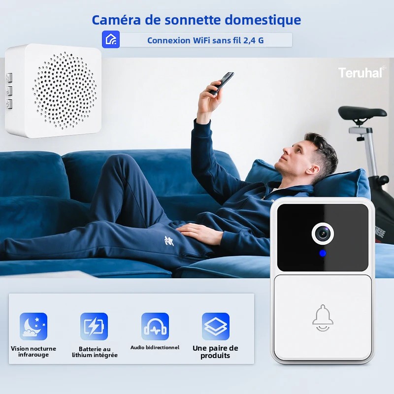 Wireless Doorbell Video Low Po - đánh giá và giá Home Security Doorbell Camera