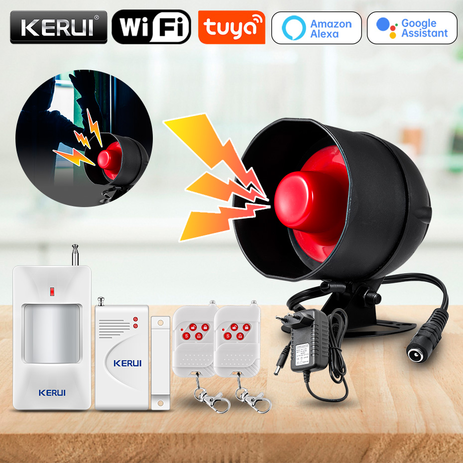 KERUI Tuya Smart WIFI Wireless - đánh giá và giá Home Security No Wifi