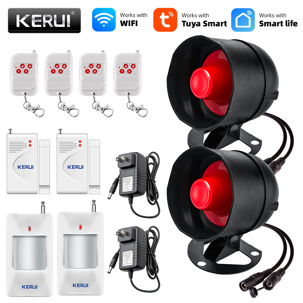 KERUI Tuya Smart WIFI Wireless - đánh giá và giá Home Security No Wifi