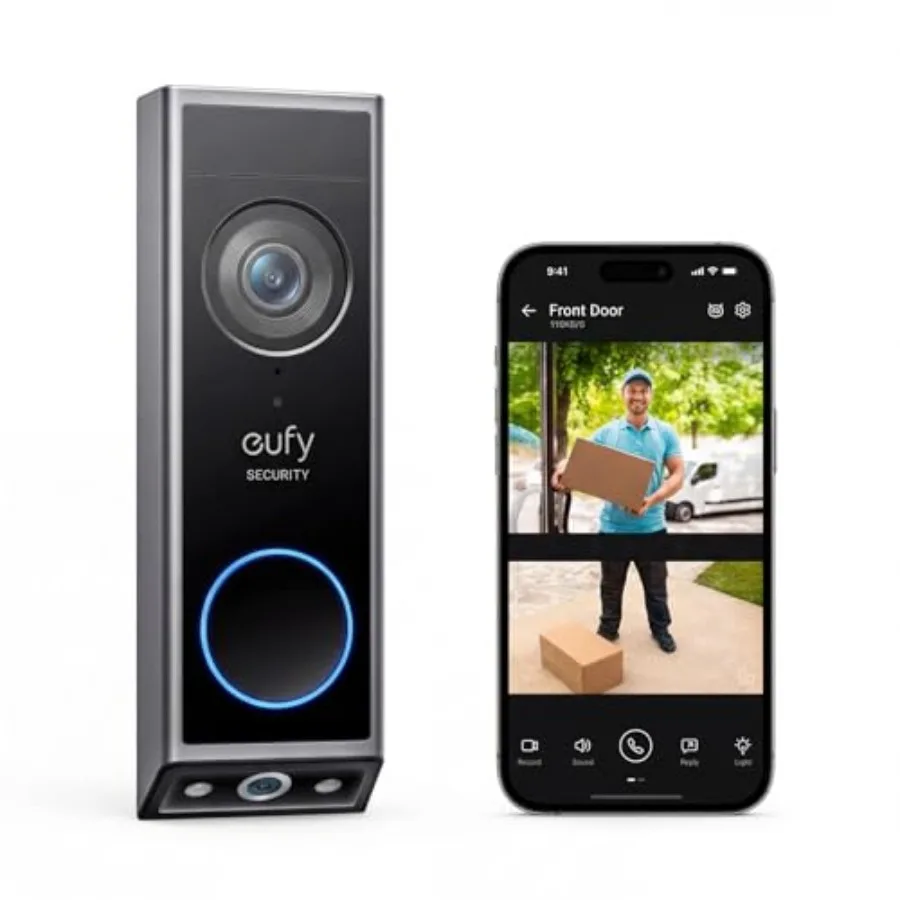 Video Doorbell E340 for home s - đánh giá và giá Home Security Cameras No Subscription