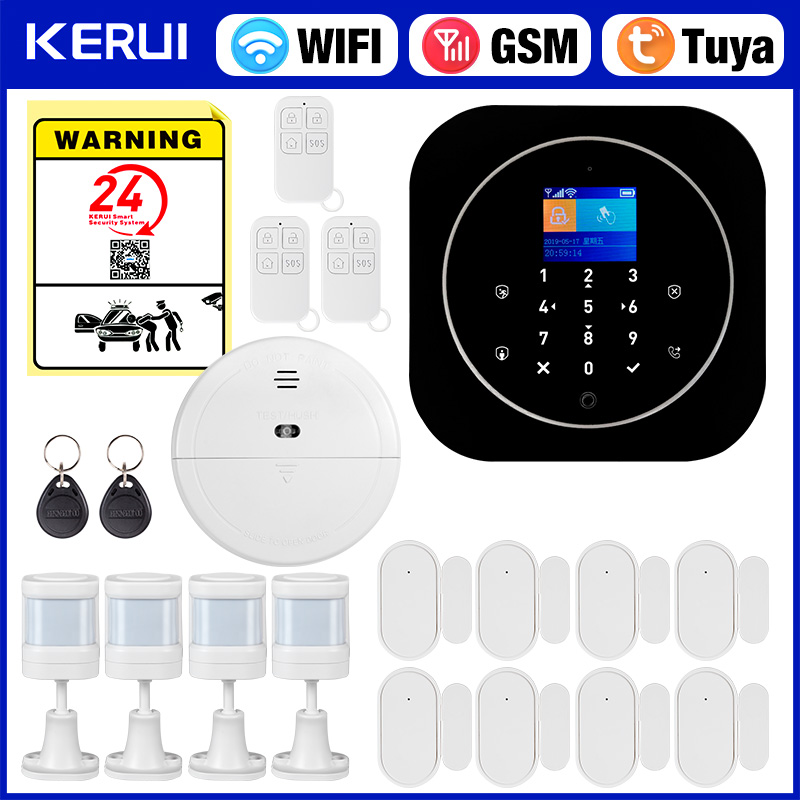 KERUI G12 Wireless Tuya Home A - đánh giá và giá Home Security No Wifi