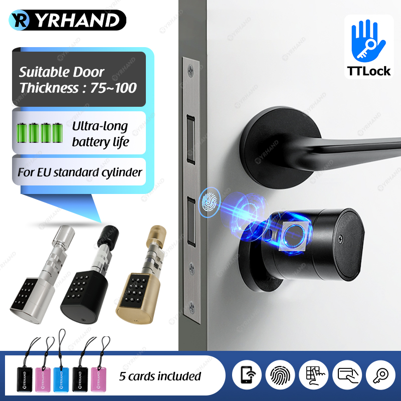 Smart Euro Cylindrical Door Lo - đánh giá và giá Home Security Gate