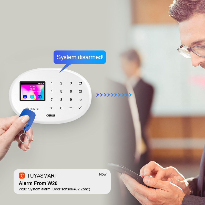 KERUI W204 Tuya Smart Home Ala - đánh giá và giá Home Security No Wifi