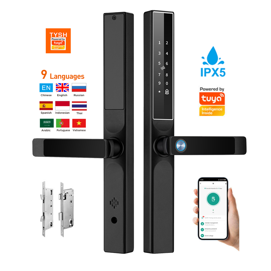 Tuya App Fingerprint Door Lock - đánh giá và giá Home Security Gate