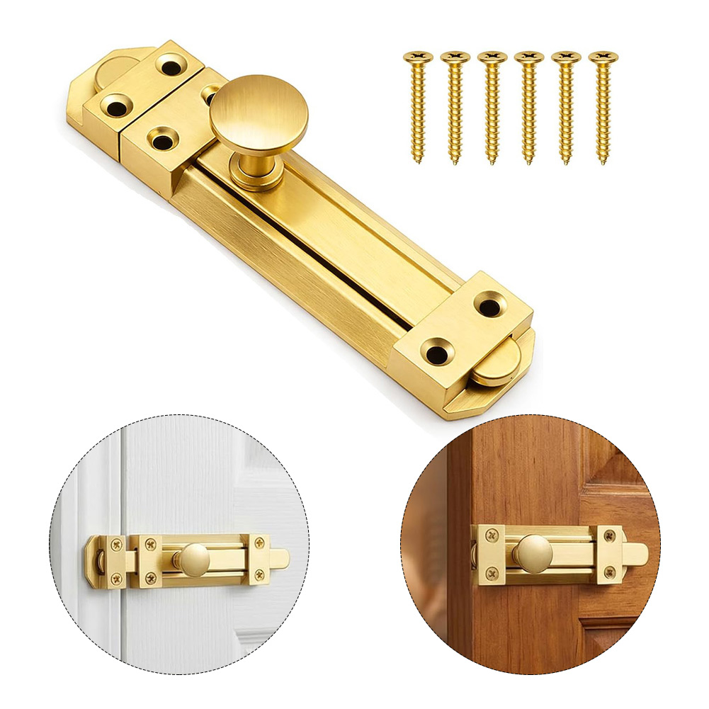 5 Inch Solid Brass Sliding Doo - đánh giá và giá Home Security Gate