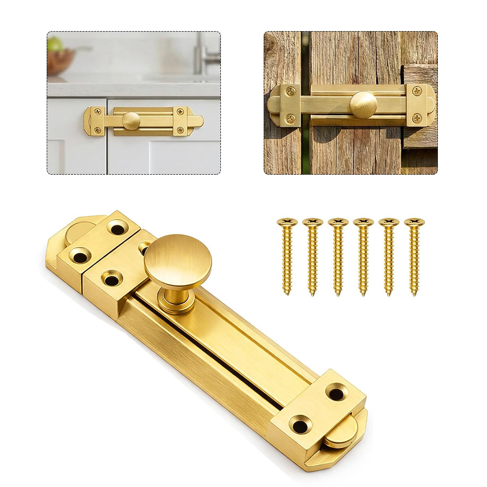 5 Inch Solid Brass Sliding Doo - đánh giá và giá Home Security Gate