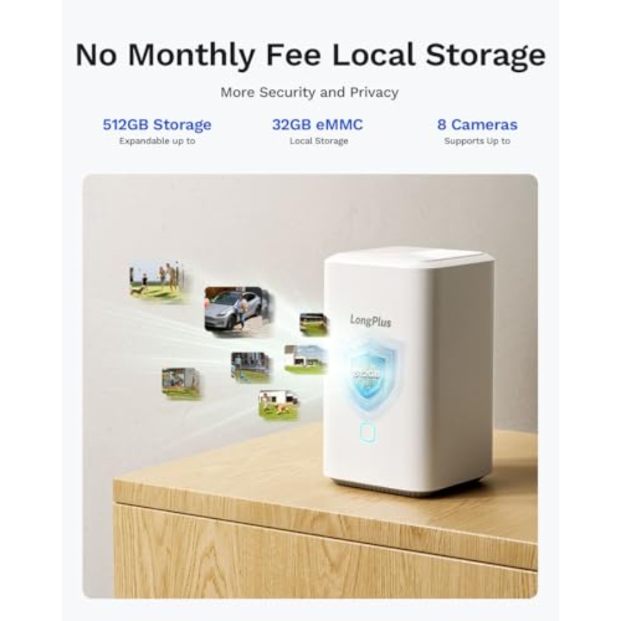 Wireless outdoor security came - đánh giá và giá Home Security Cameras No Subscription