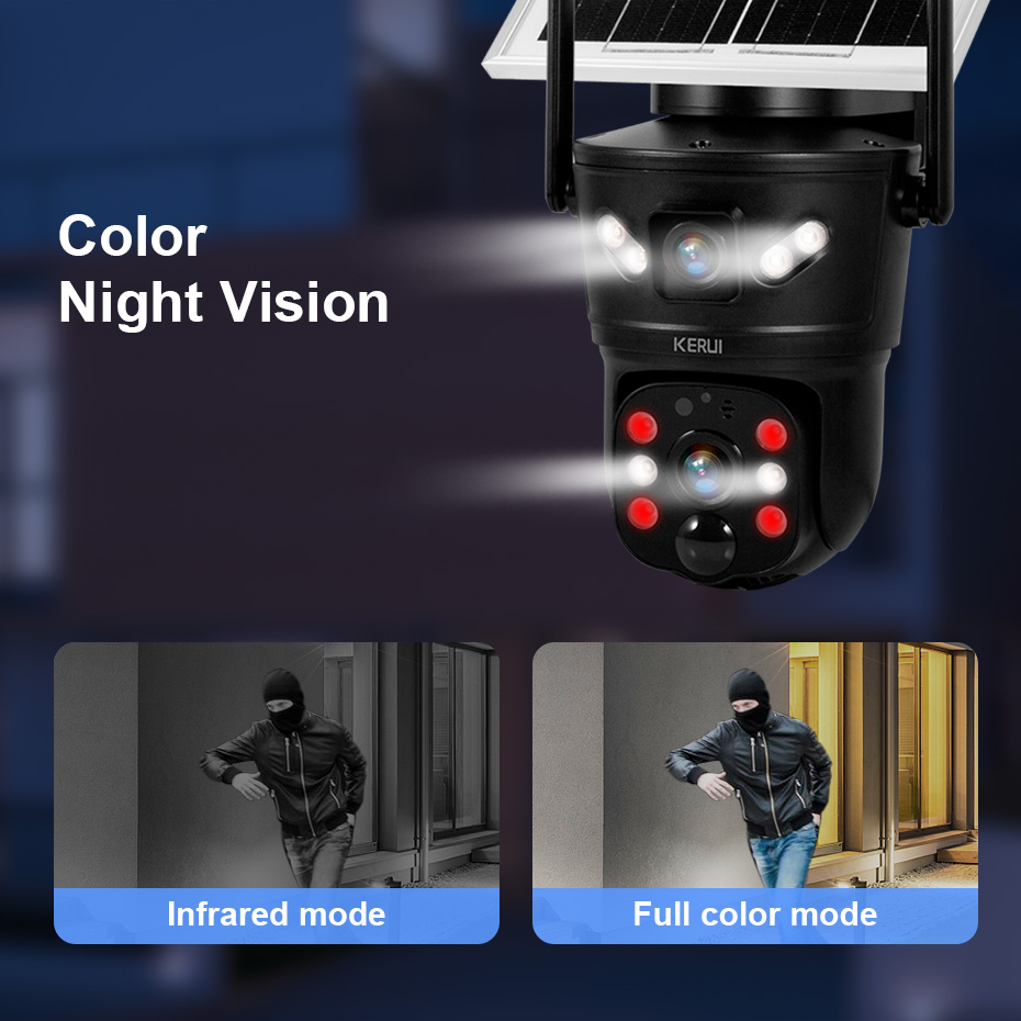KERUI Outdoor 6MP Solar Camera - đánh giá và giá Home Security Group