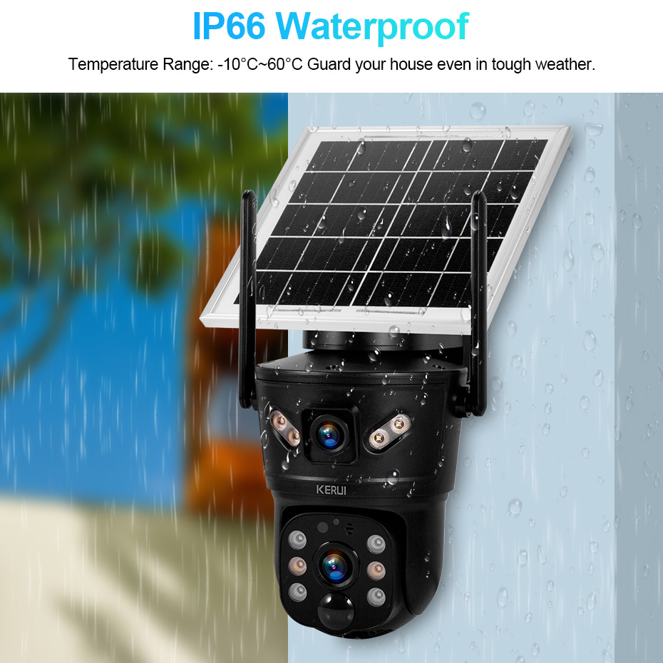 KERUI Outdoor 6MP Solar Camera - đánh giá và giá Home Security Group