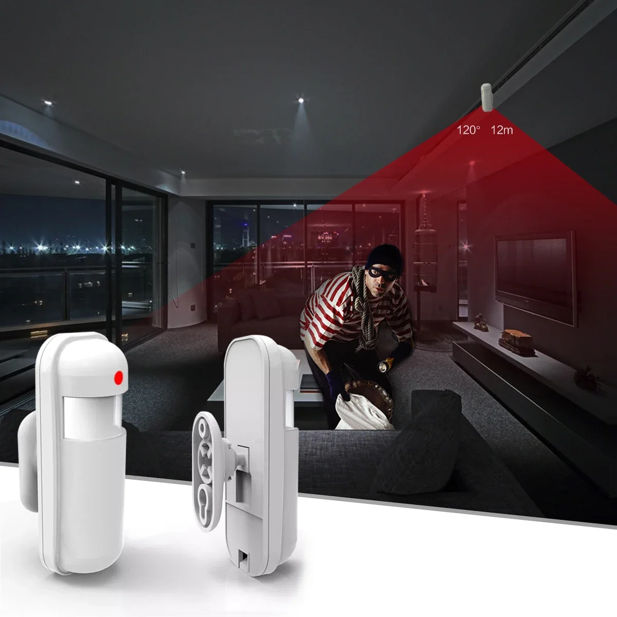 433MHz Motion Sensor Wireless  - đánh giá và giá Home Security Group