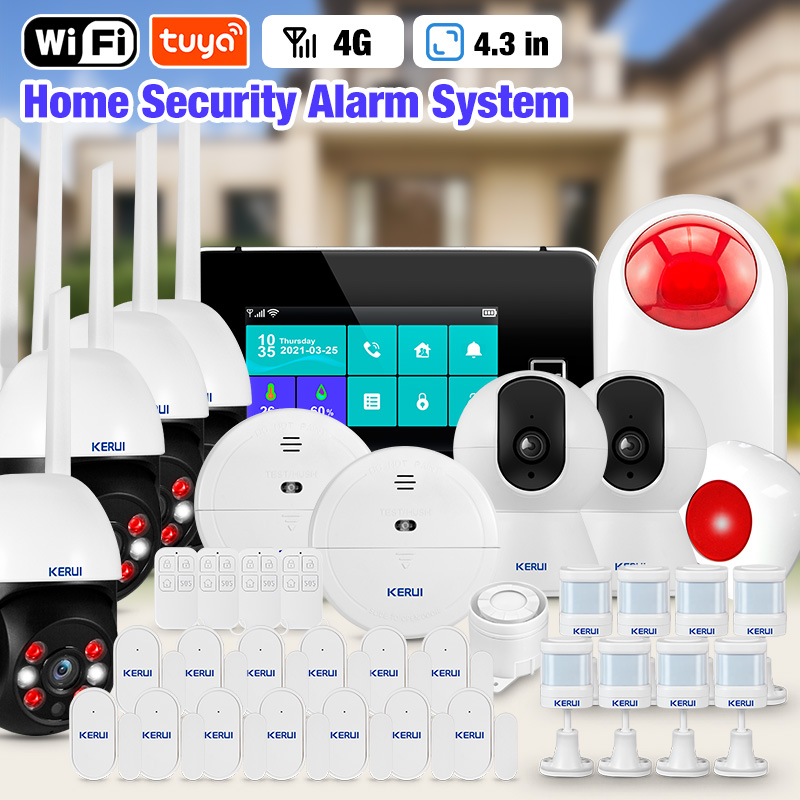 KERUI 4.3 Inch Touch Screen Ho - đánh giá và giá Home Security No Wifi