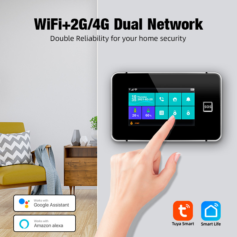 KERUI 4.3 Inch Touch Screen Ho - đánh giá và giá Home Security No Wifi