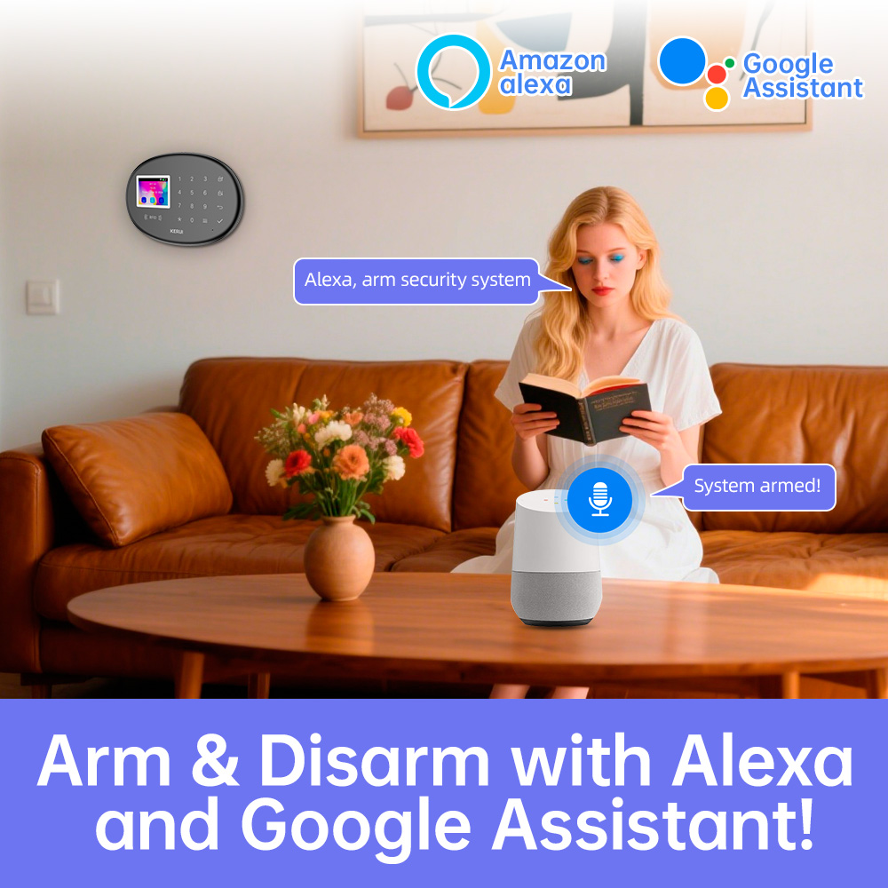 KERUI WiFi Home Alarm for Fami - đánh giá và giá Home Security No Wifi