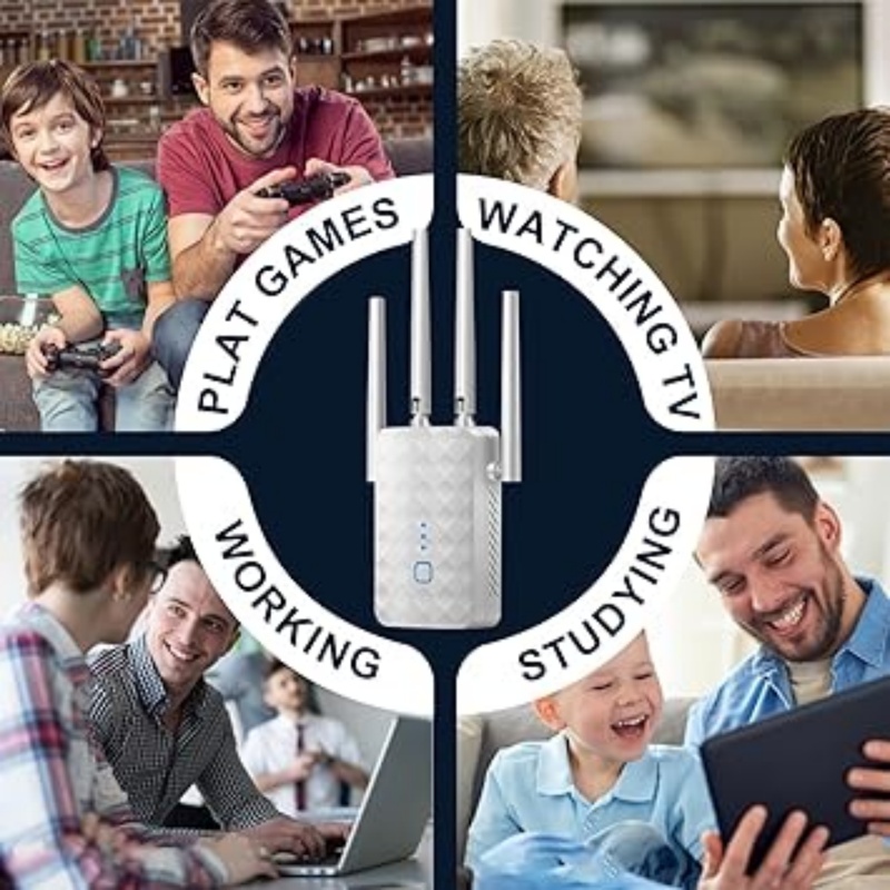 1200Mbps WiFi Repeater Wireles - đánh giá và giá Home Security No Wifi