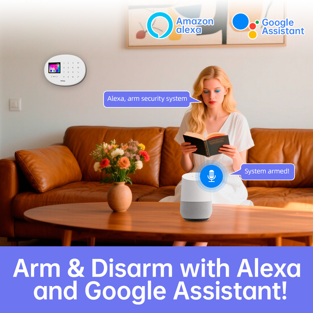 KERUI Tuya Wireless Home Alarm - đánh giá và giá Home Security No Wifi