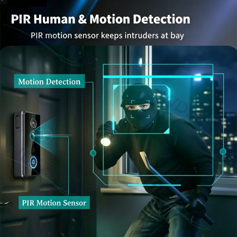 New Waterproof Wireless Doorbe - đánh giá và giá Home Security Doorbell Camera