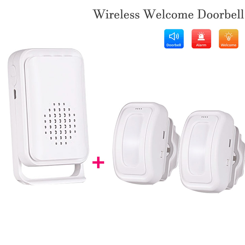 Wireless Welcome Doorbell Home - đánh giá và giá Home Security Gate