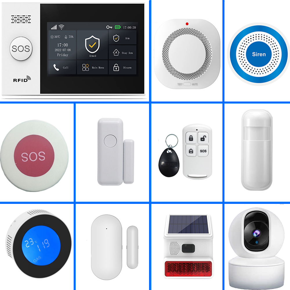 PGST 4G Tuya Smart Home Alarm  - đánh giá và giá Home Security No Wifi