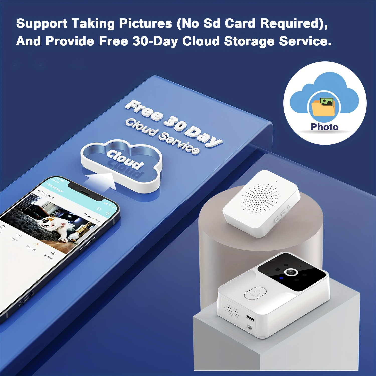 tuya Wireless smart video door - đánh giá và giá Home Security Doorbell Camera